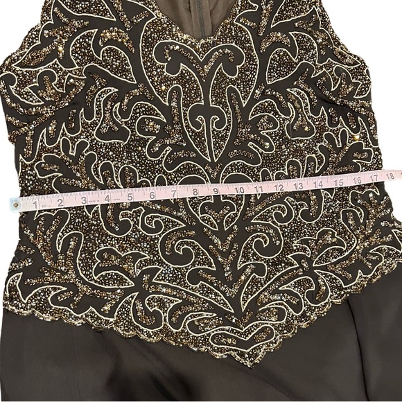 J Kara Evening Gown Size 10 - Picture 4 of 7